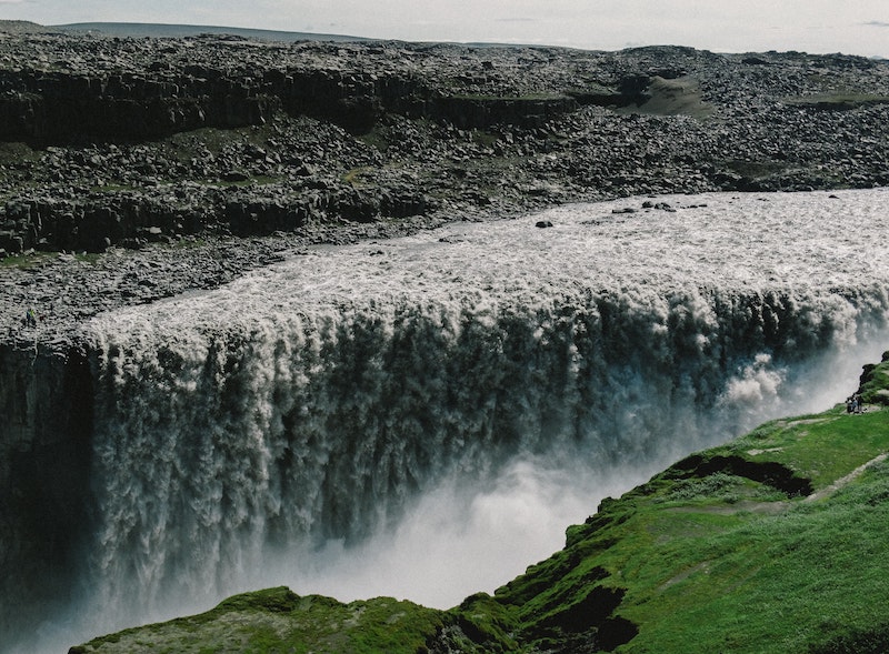Dettifoss Waterfall, a King on the Diamond Circle Iceland
